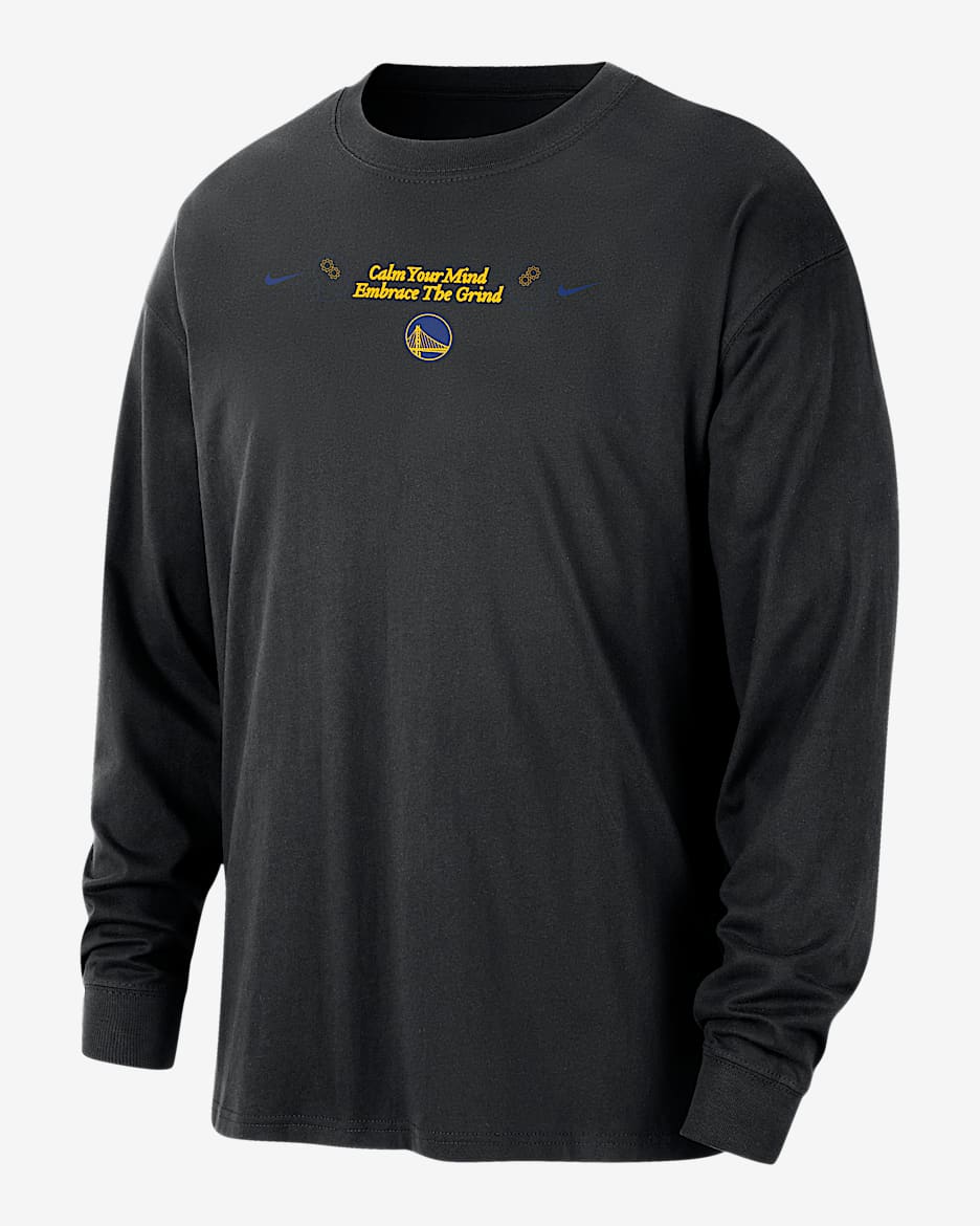 【NIKE】Golden State Warriors Courtside NBA Max90 T-Shirt Golden State Warriors Courtside Men's Nike NBA Max90 T-Shirt